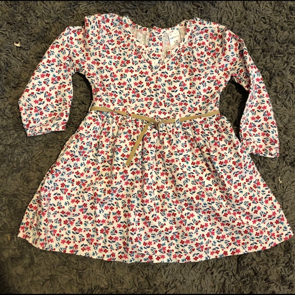 Carters 12 month floral dress